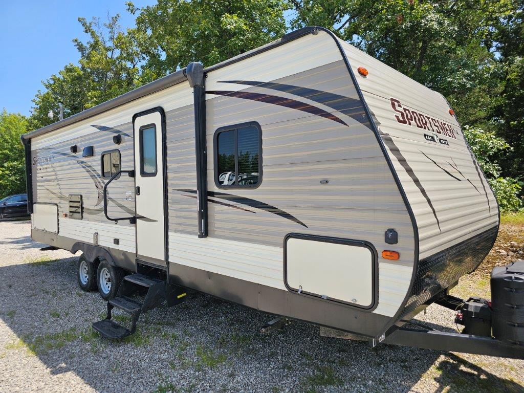 Travel Trailer, 2019 Sportsmen 271BHLE, 1 Slide-Out, Bunks